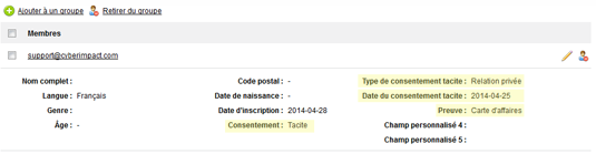 Import de fichiers sur Cyberimpact