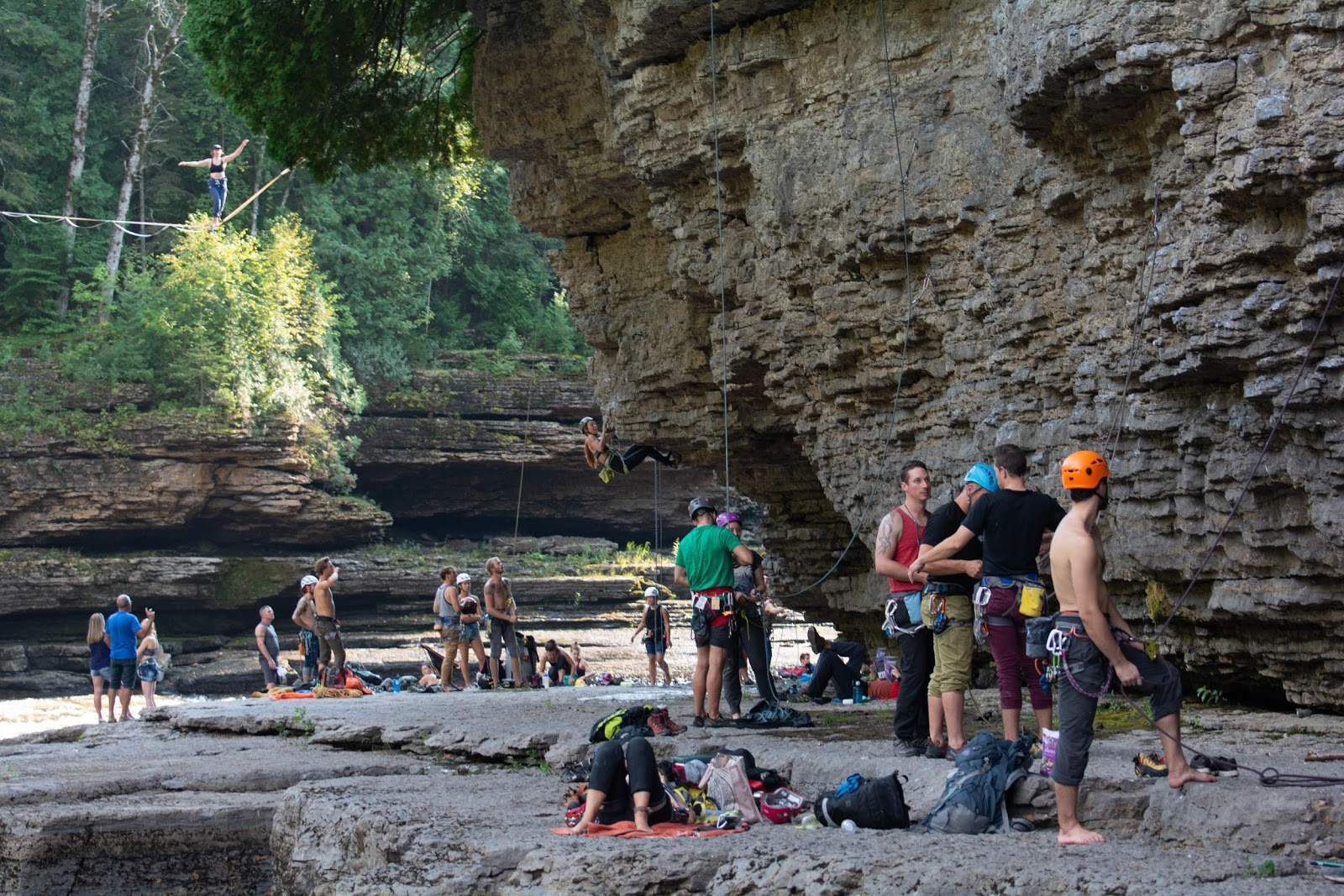 Group of climbers