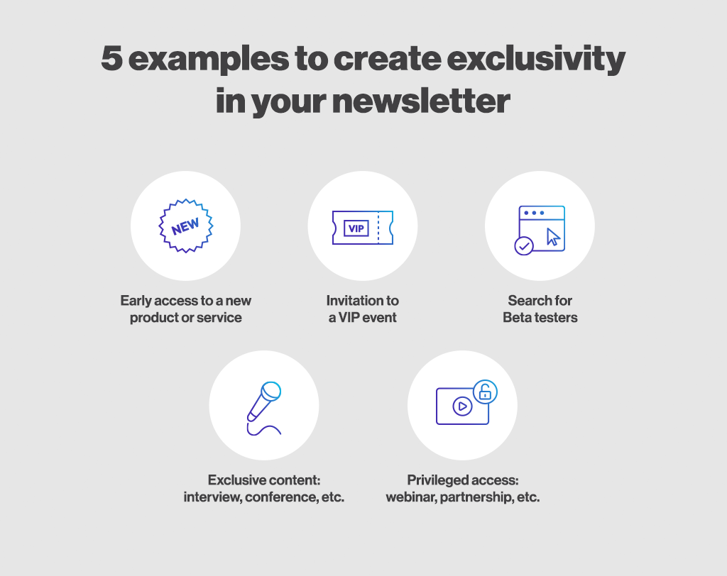 examples-to-create-exclusivity-in-your-newsletter
