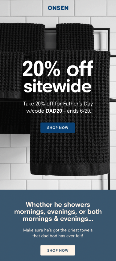 Fathers-Day-newsletter-promotion-example