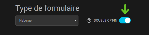 Double-opt-in-formulaire