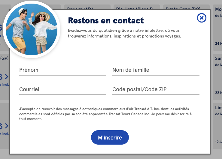 Exemple-formulaire-pop-up-air-transat