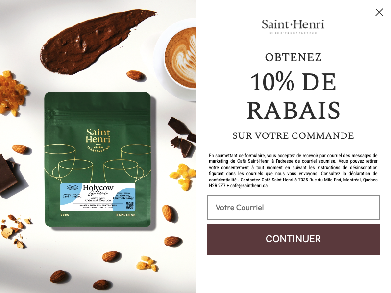 Rabais-abonnant-infolettre-exemple-café