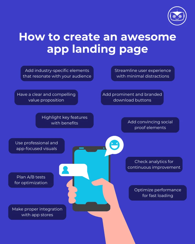 How to create an awesome app landing page