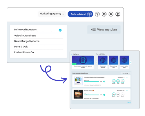 Multi-client-Friendly-email-marketing-platform