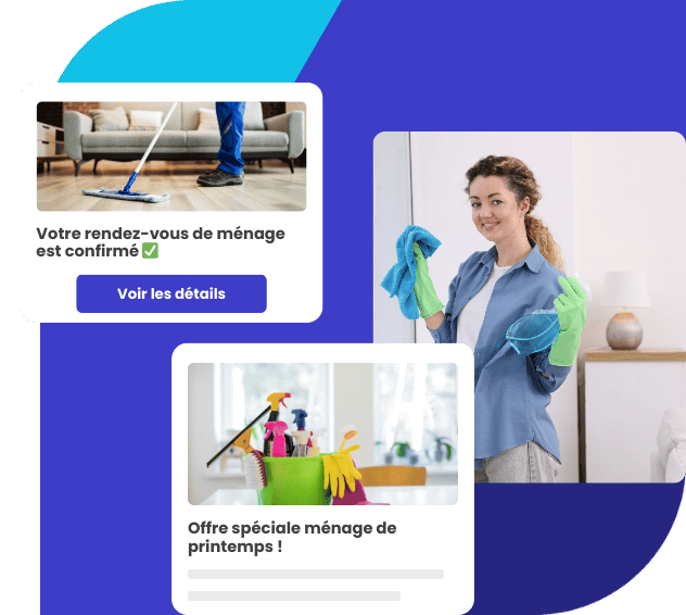 Marketing par courriel pour les services de nettoyage