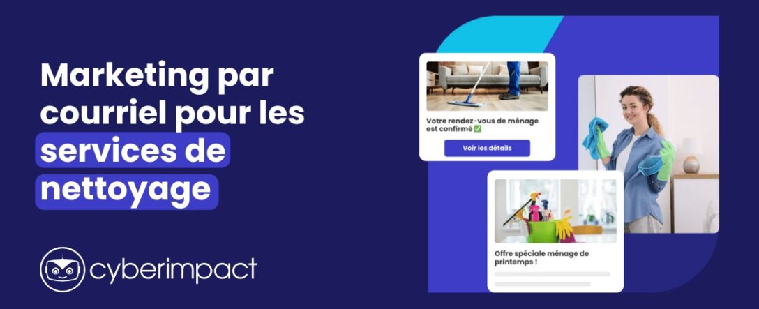 Marketing par courriel pour les services de nettoyage